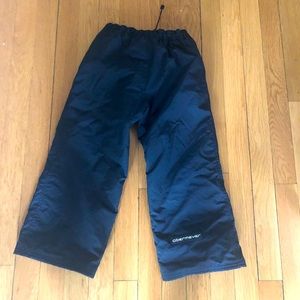 Kids black Obermeyer snow pants